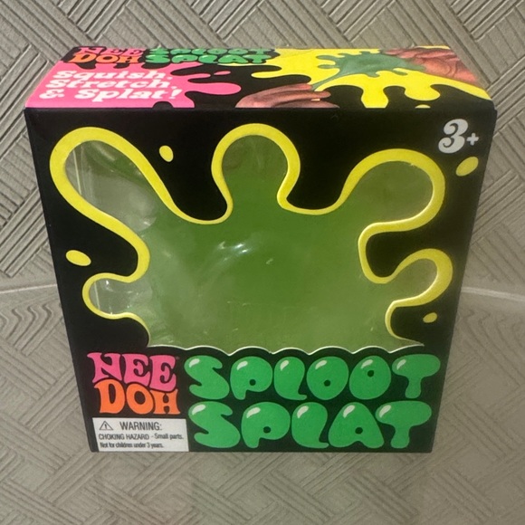 needoh Other - Nee Doh Sploot Splat Green NEW